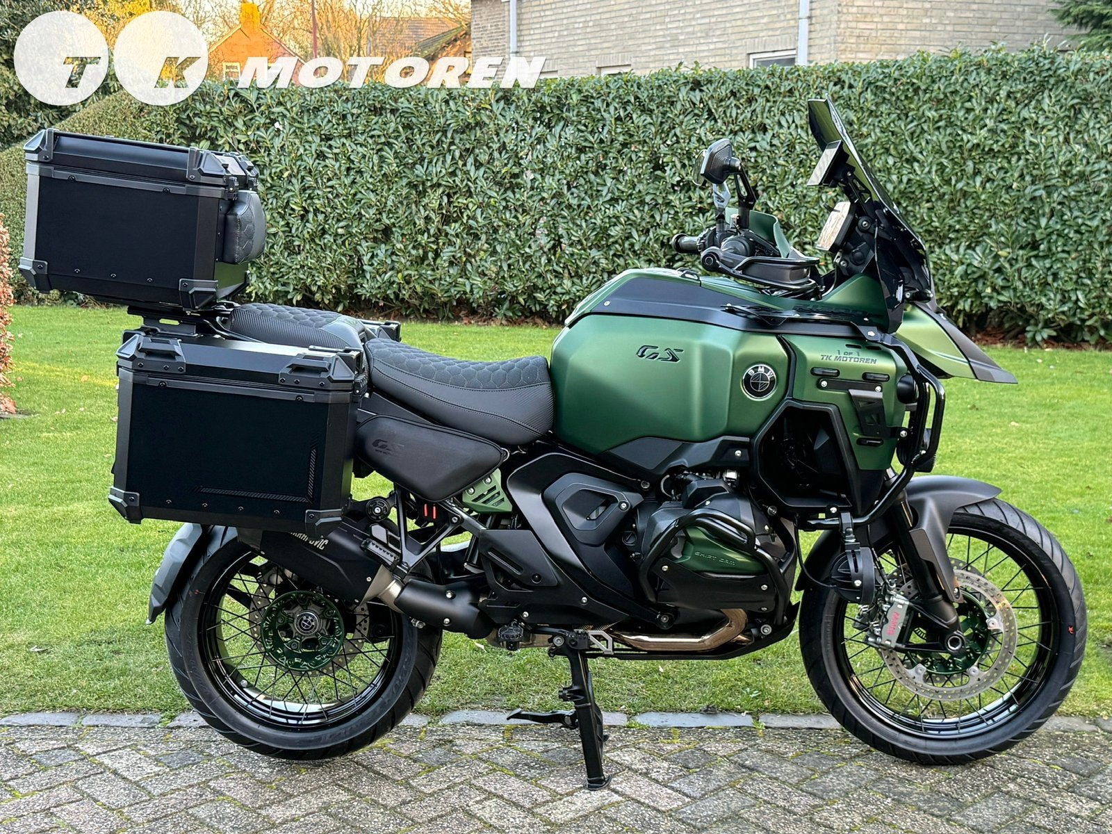 ⭐️ CUSTOM BMW R1300GS ADVENTURE MATT VERDE ERMES TK SPECIAL, 2 cilinders, Occasion, Motorrijbewijs A, Bedrijf