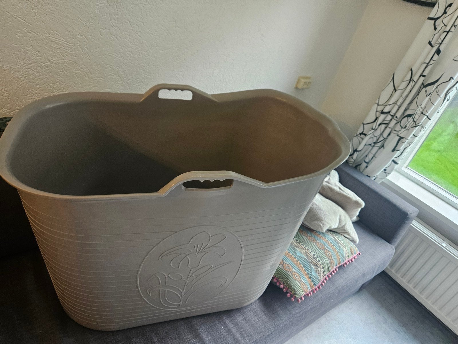 Flexibele zitbad zonder stop - ideaal voor baby's, Ophalen, Gebruikt