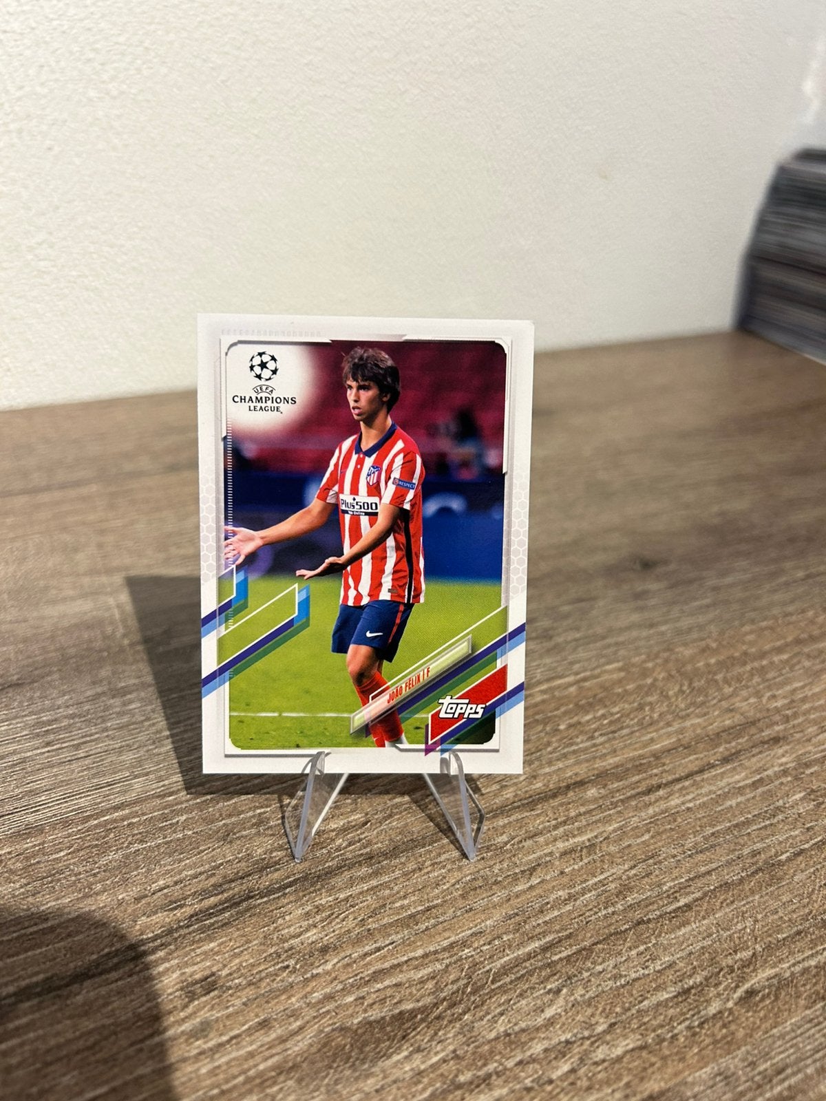 João Felix 2020-21 Topps Flagship UCL Japan #19, Ophalen of Verzenden, Zo goed als nieuw, Buitenlandse clubs, Spelerskaart
