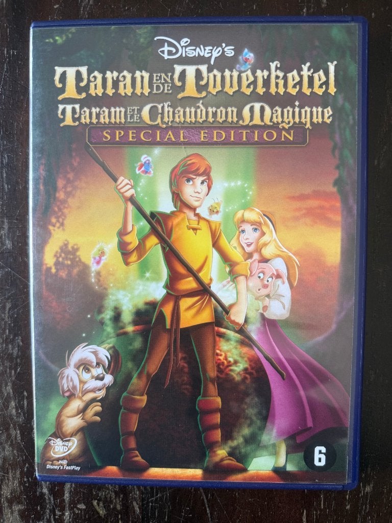 Walt Disney Taran en de Toverketel DVD Special Edition, Cd's en Dvd's, Dvd's | Tekenfilms en Animatie, Europees, Tekenfilm, Ophalen of Verzenden
