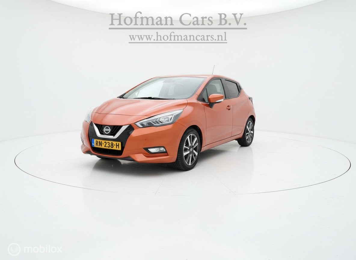 Nissan Micra 1.0L Acenta | 2017 | Cruise Control | Airco | I, Auto's, Start-stop-systeem, Stof, Gebruikt, Overige kleuren