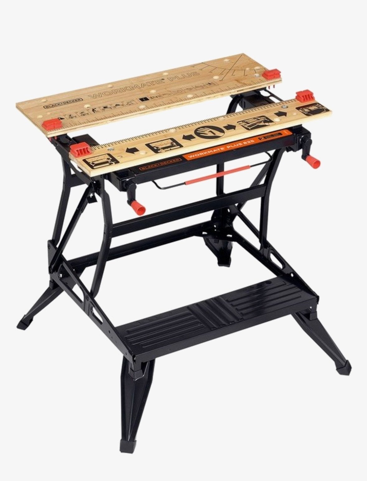 Black+Decker Workmate Plus 825 Werkbank, Ophalen, Nieuw, 70 tot 120 cm, Bankschroef