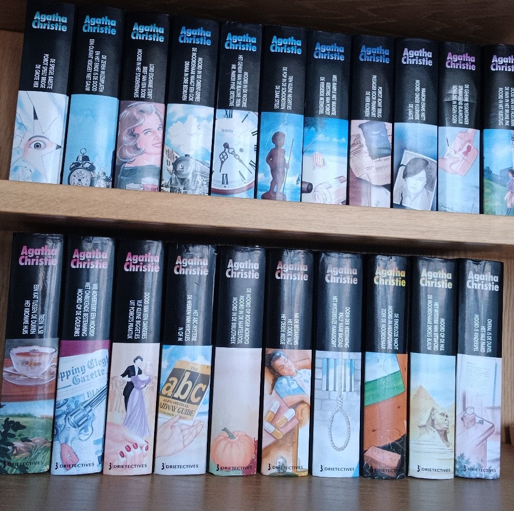 Agatha Christie boeken set 21 delen– complete bundel | 004, Ophalen of Verzenden, Gelezen, Agatha Christie, Nederland