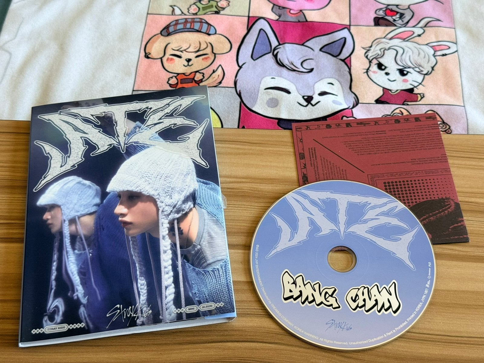 Stray Kids Bang Chan ATE album, Verzamelen, Ophalen of Verzenden, Zo goed als nieuw, Foto of Kaart