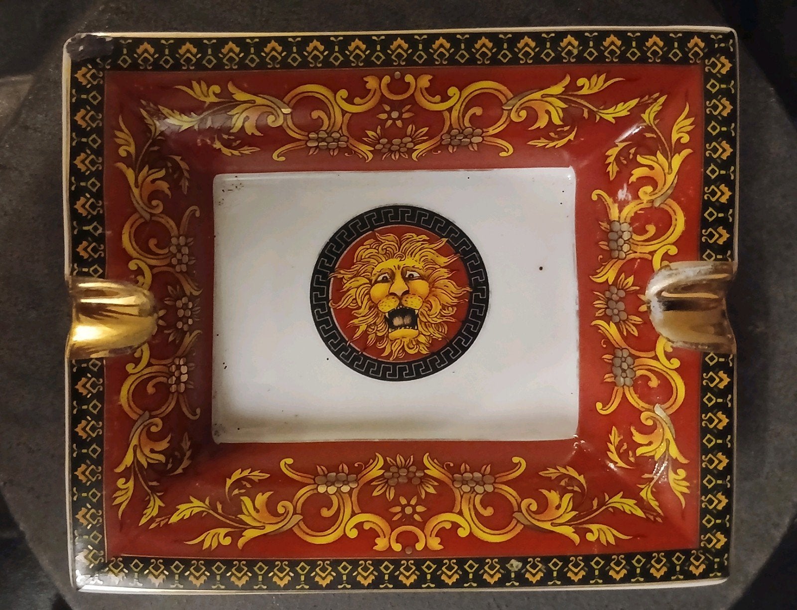 Versace Medusa asbak, Ophalen of Verzenden, Zo goed als nieuw, Asbak