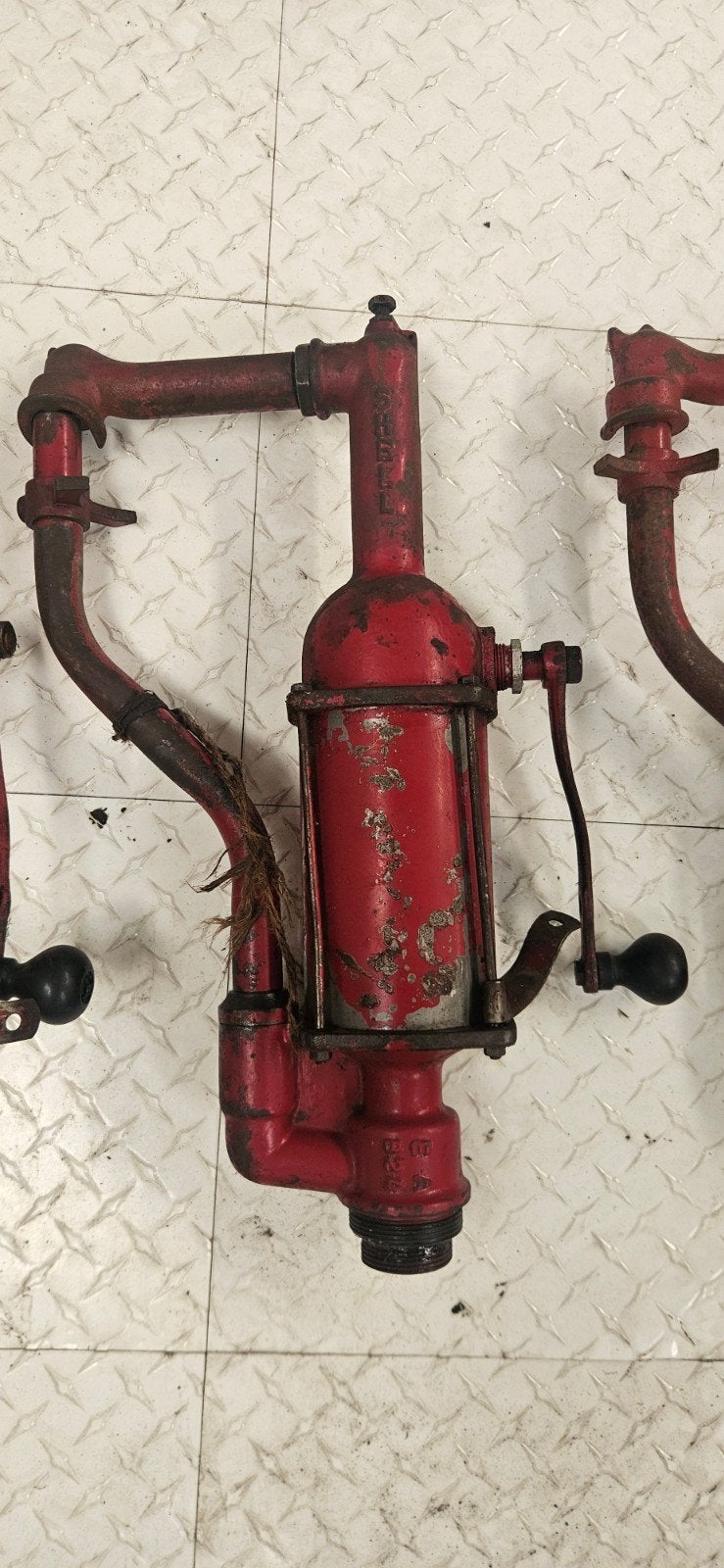 Shell pomp, Verzamelen, Ophalen, Gebruikt