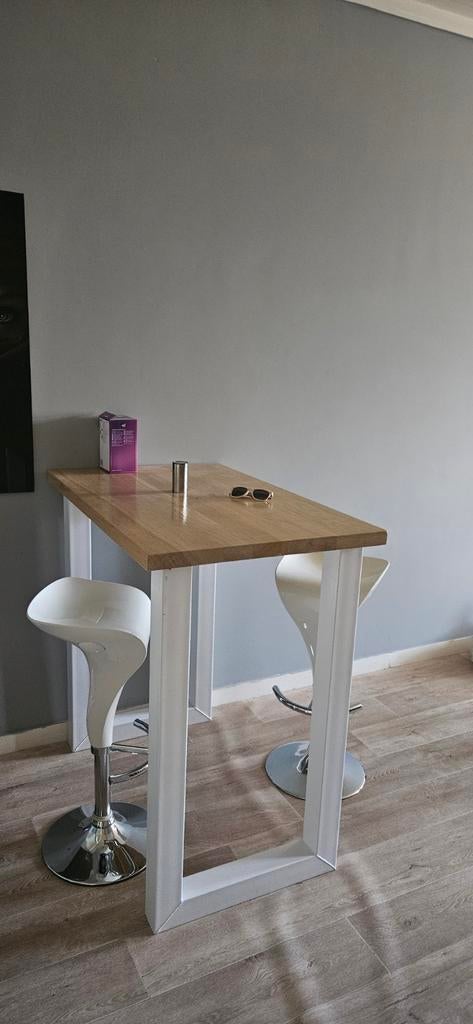 Hoog  tafel met krukken., Ophalen of Verzenden