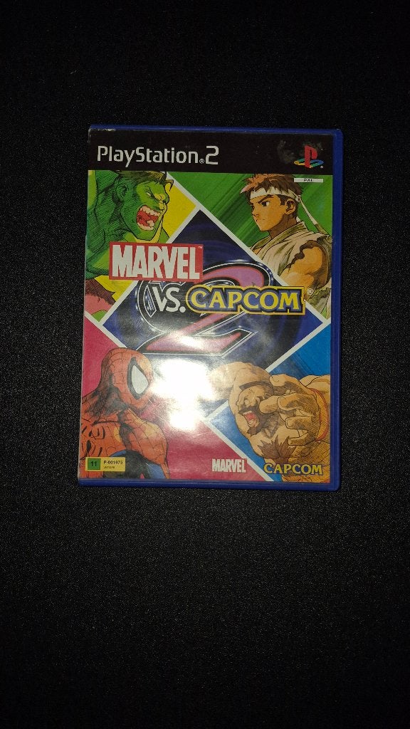 Marvel vs capcom playstation 2, Vechten, 2 spelers, Ophalen of Verzenden, Zo goed als nieuw