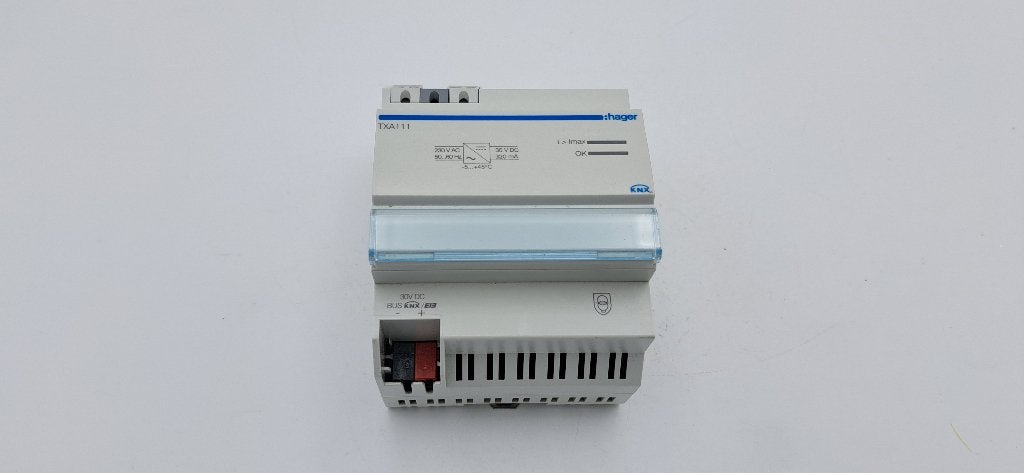 Hager BUS EIB KNX TXA111 Voeding 30VDC 320mA (1x), Hobby en Vrije tijd, Gebruikt, Onbekend, Ophalen of Verzenden, Onbekend