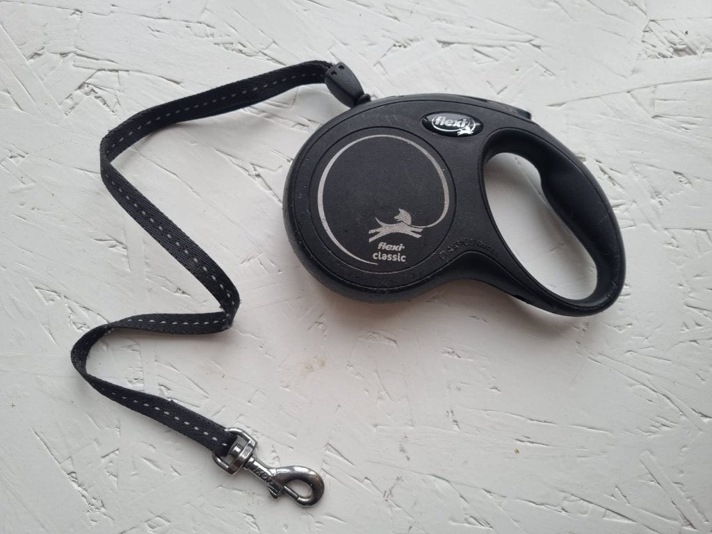 Flexi rollijn honden 8 meter t/m 12 kg, Dieren en Toebehoren, Ophalen of Verzenden, Gebruikt, Hondenriem