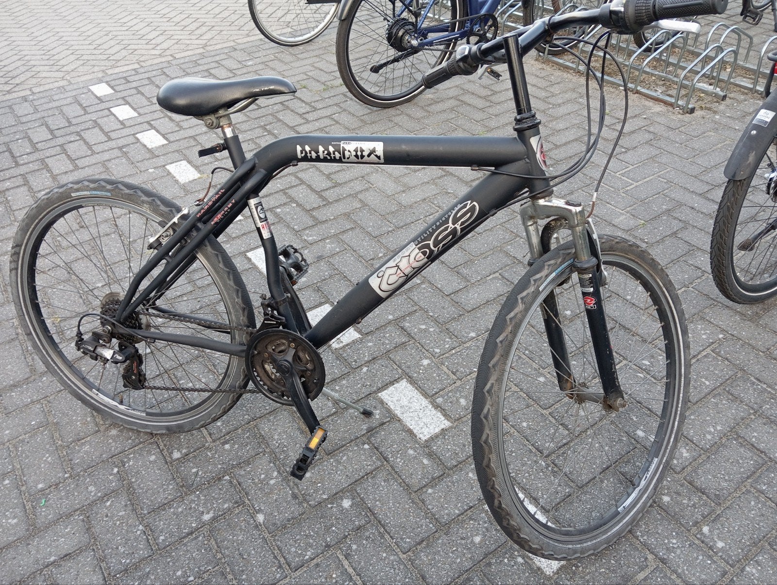 Cross Mountainbike - Zwart, Gebruikt, Ophalen of Verzenden