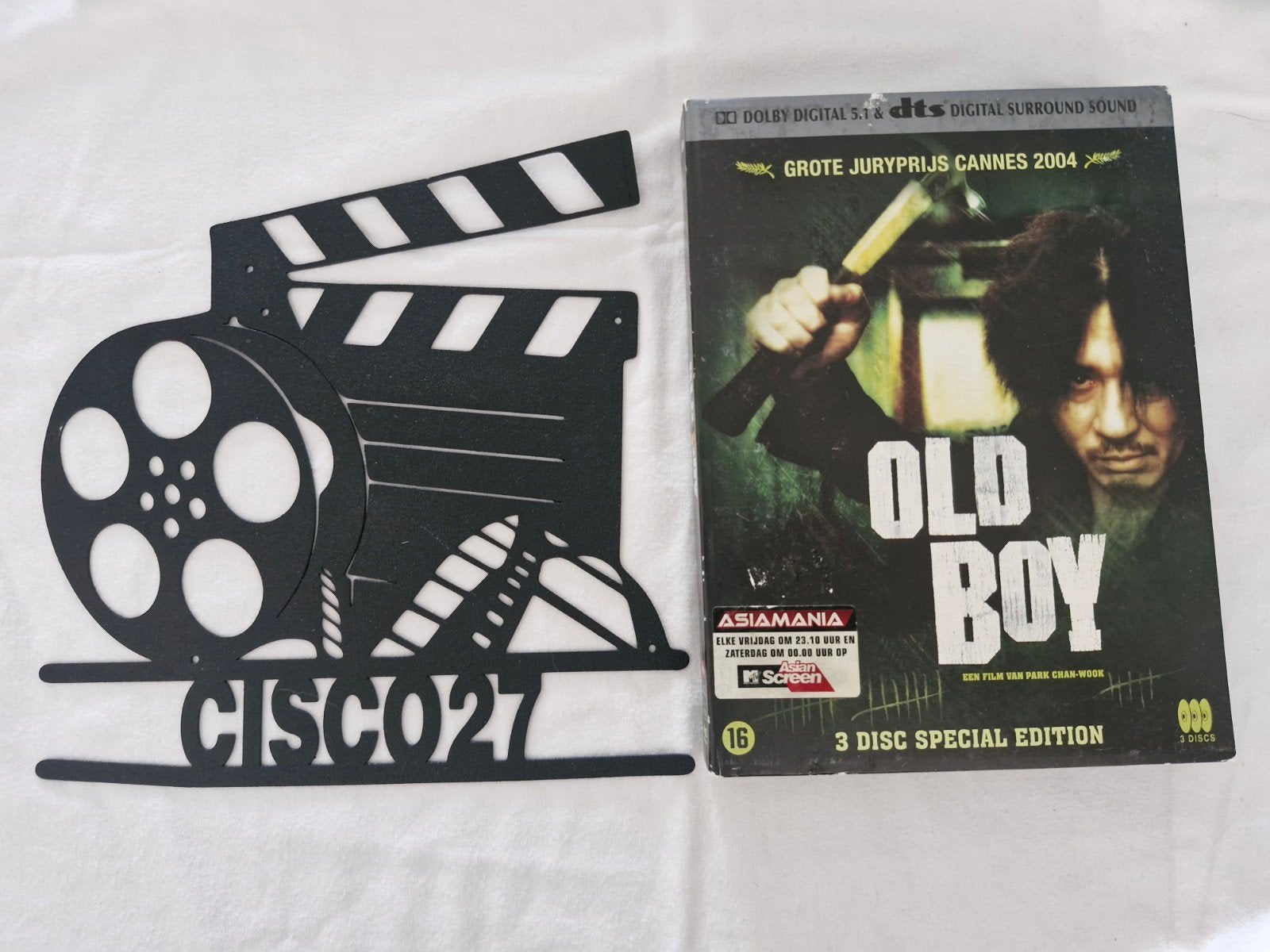 Old boy 3 Disc Special Edition, Cd's en Dvd's, Inclusief DVD, Actie, Ophalen of Verzenden, Zo goed als nieuw