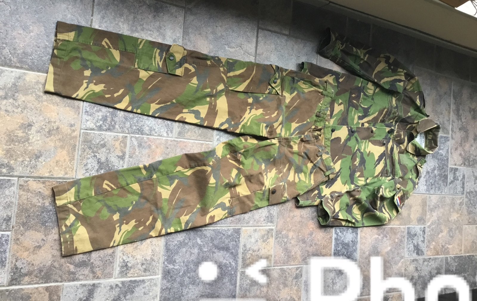 Landmacht Nederland broek en jas M/L(zie omschrijving), Verzamelen, Ophalen, Landmacht, Nederland, Kleding of Schoenen