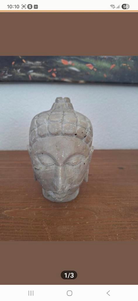Prachtig zwaar spekstenen Buddha hoofd. 14 cm

Nieuw, wegens, Ophalen of Verzenden, Nieuw