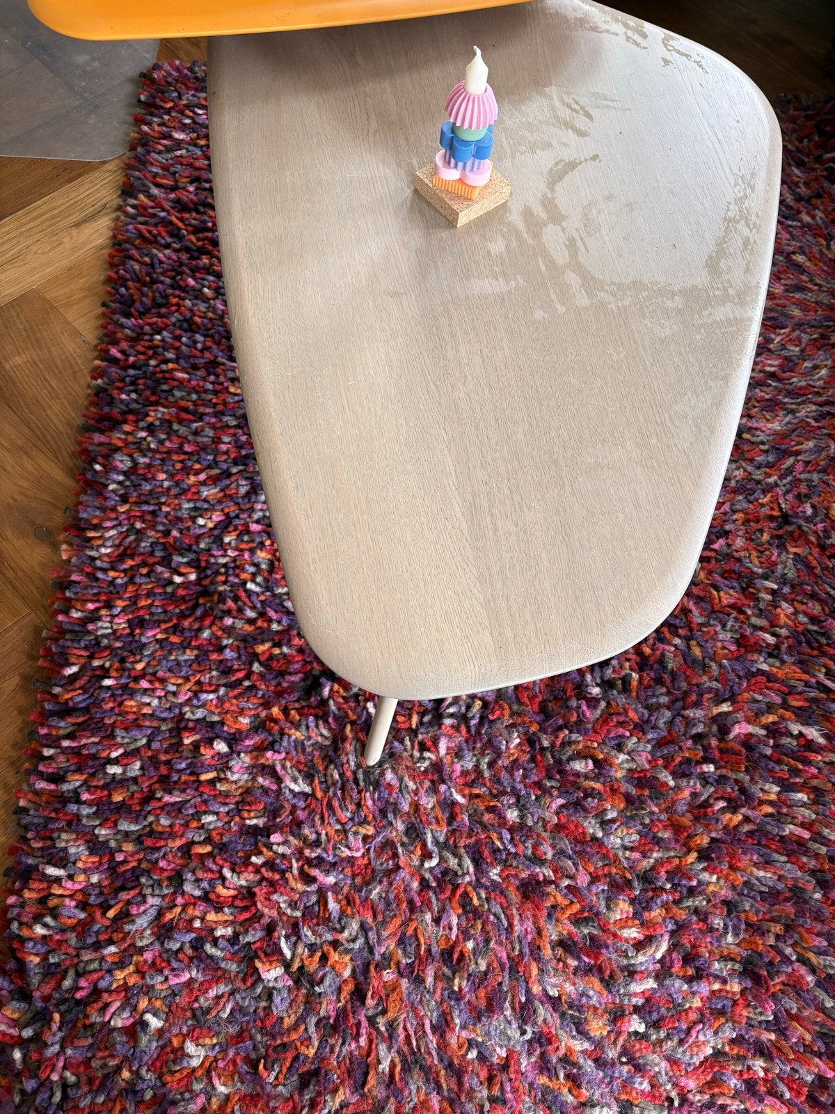 Brink & Campman Wollen Vloerkleed - 200x300 cm, Huis en Inrichting, Stoffering | Tapijten en Kleden, Ophalen of Verzenden, Zo goed als nieuw