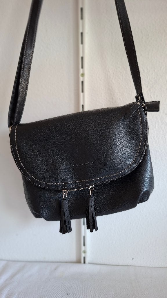 Zwarte Tom Tailor Lari schoudertas voor dames, Ophalen, Nieuw, Zwart, Schoudertasje