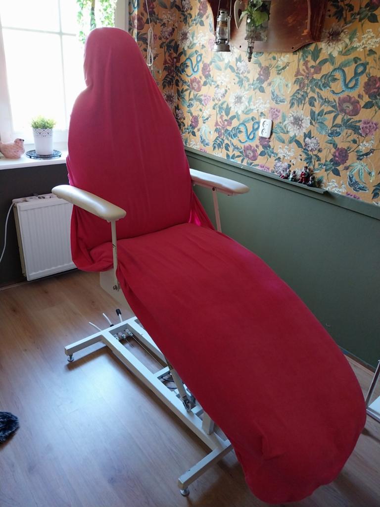 Pedicure stoel en opvangbak, fijn voor beginnende Pedicure, Ophalen of Verzenden, Massagestoel of Kussen