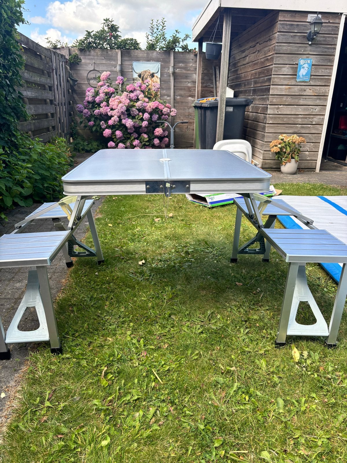 Opvouwbare picknicktafel - Obelink Outdoor Products, Caravans en Kamperen, Ophalen, Nieuw, Campingtafel