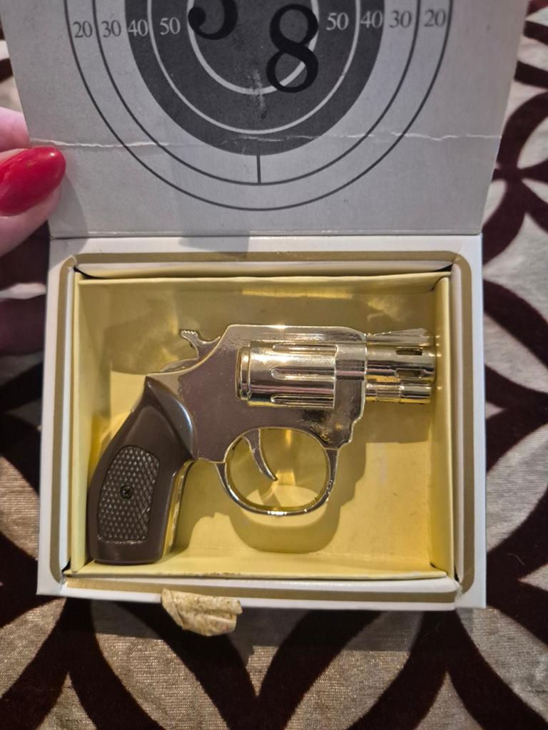Vintage pistool aansteker - Nieuw in doos, Onbekend, Nieuw, Ophalen of Verzenden, Onbekend