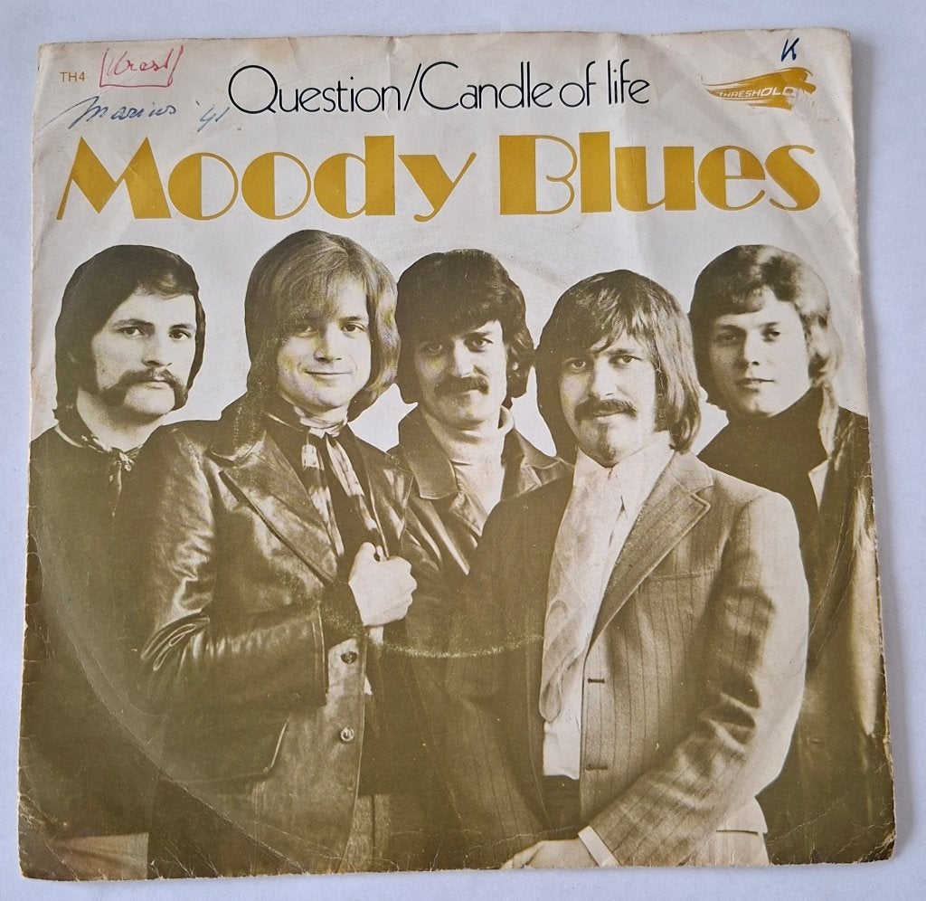 The Moody Blues - Question, Gebruikt, Ophalen of Verzenden, Pop, Overige typen