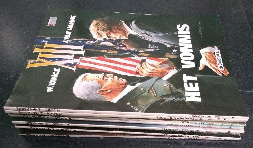 XIII 	- 1 t/m 12, Meerdere stripboeken, Ophalen, Gelezen