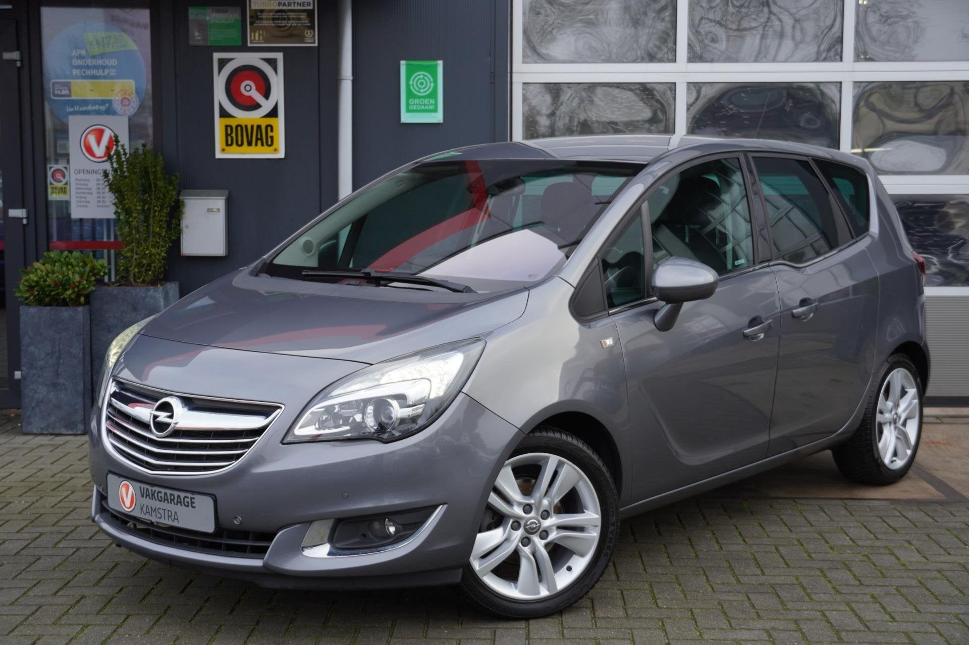 Opel Meriva 1.4 Turbo Blitz NAP Clima/Cruise/Navi/Winterpak., Auto's, Voorwielaandrijving, Gebruikt, 4 cilinders, Bedrijf