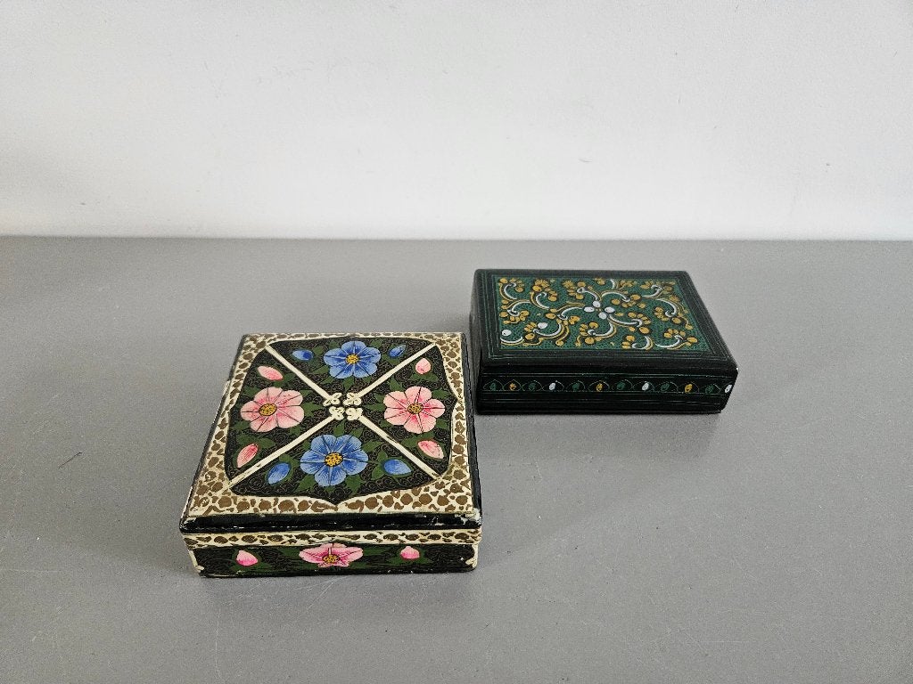 Handgeschilderde doosjes, Ophalen of Verzenden