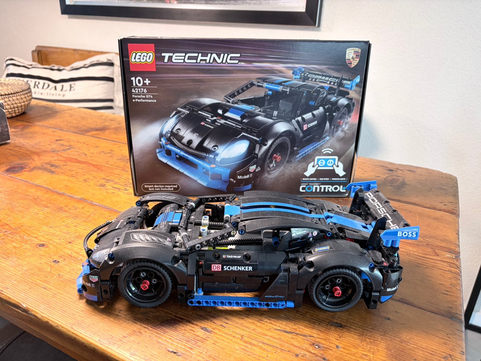 Lego Porsche gt-4, Ophalen of Verzenden, Zo goed als nieuw
