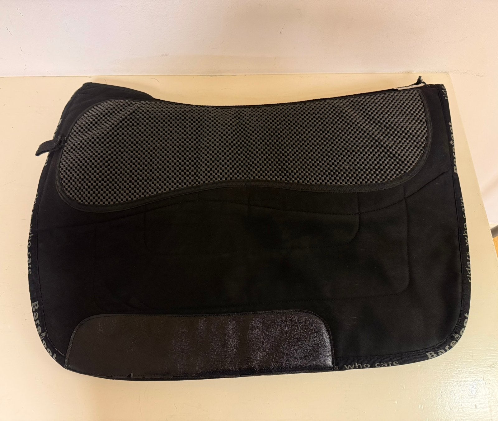 BAREFOOT Physio PAD Boomloos zadel ONDERLEGGER BONT Zwart!, Dieren en Toebehoren, Full (L), Gebruikt, Zadeldekje, Anatomisch gevormd