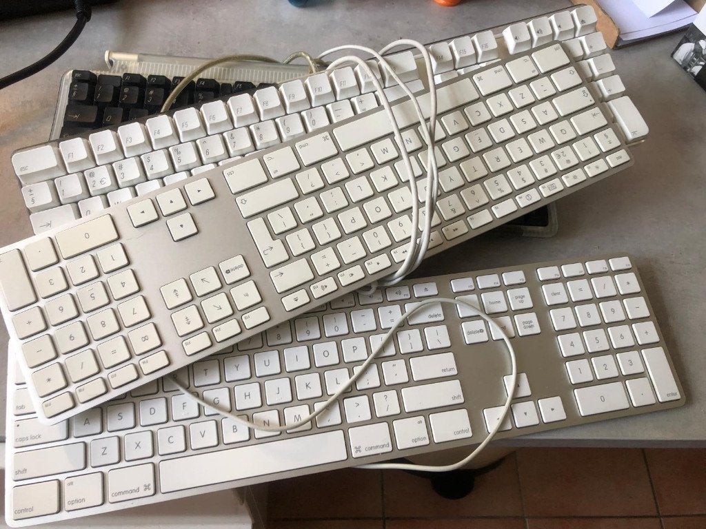 toetsenborden, Ophalen, Qwerty, Gebruikt, Bedraad