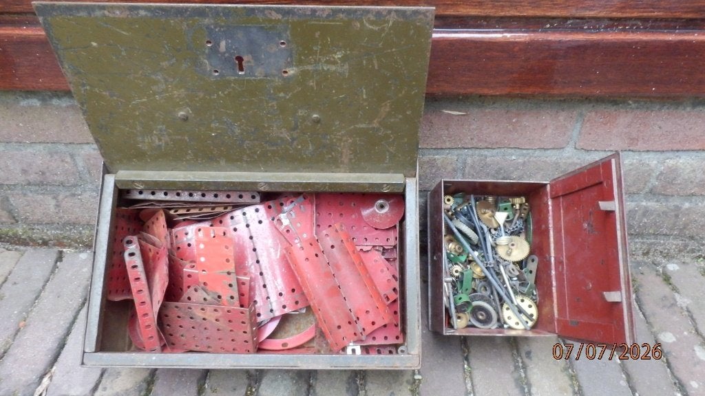 Meccano  onderdelen, Ophalen, Gebruikt, Overige thema's, Meerkleurig