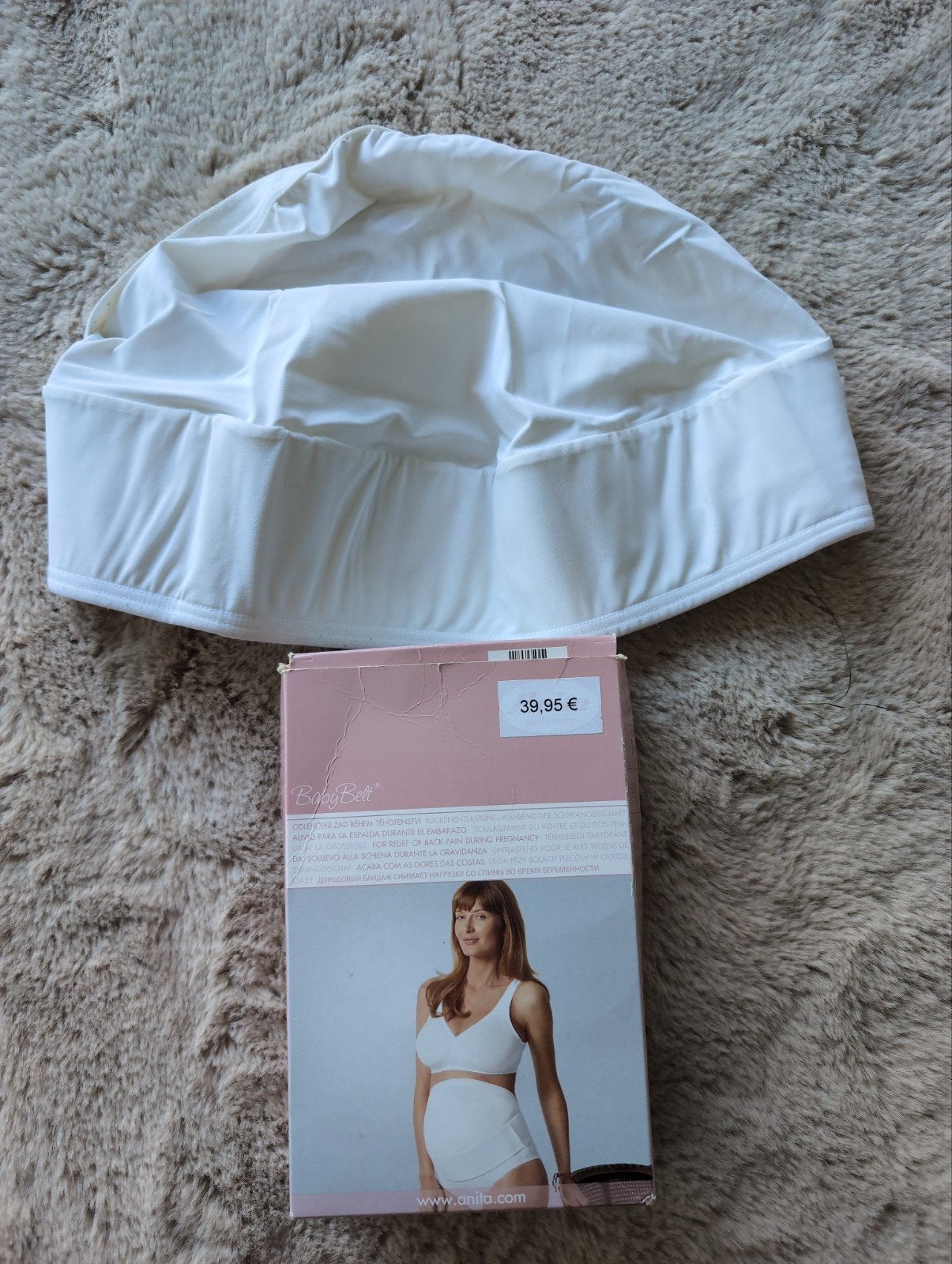 Buikband BabyBelt wit maat S, Ophalen of Verzenden, Gedragen, Maat 38/40 (M), Wit