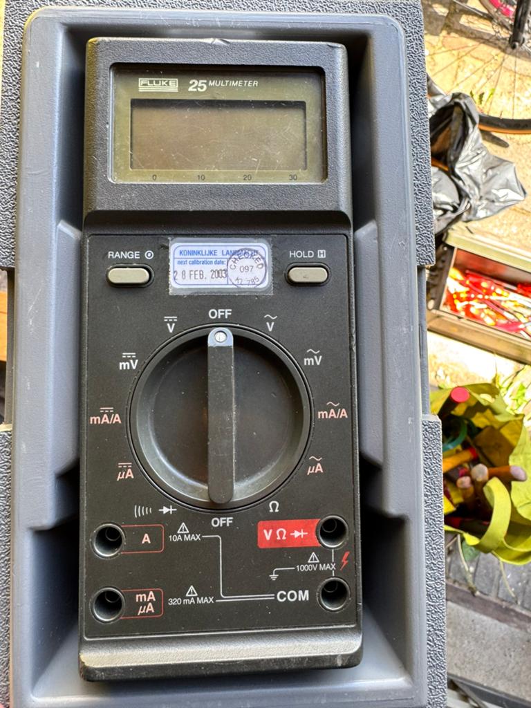 Fluke 25 Multimeter - Betrouwbare Metingen, Ophalen of Verzenden, Gebruikt, Multimeter