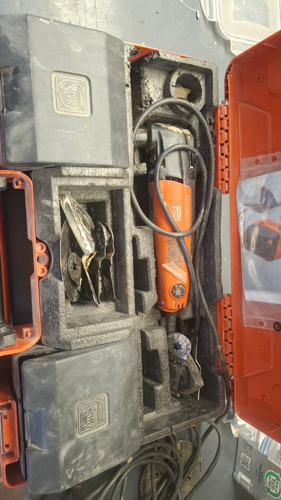 Fein Multimaster FMM 350 QSL Multitool met accessoires, Ophalen of Verzenden, Gebruikt, Multitool, Overige merken