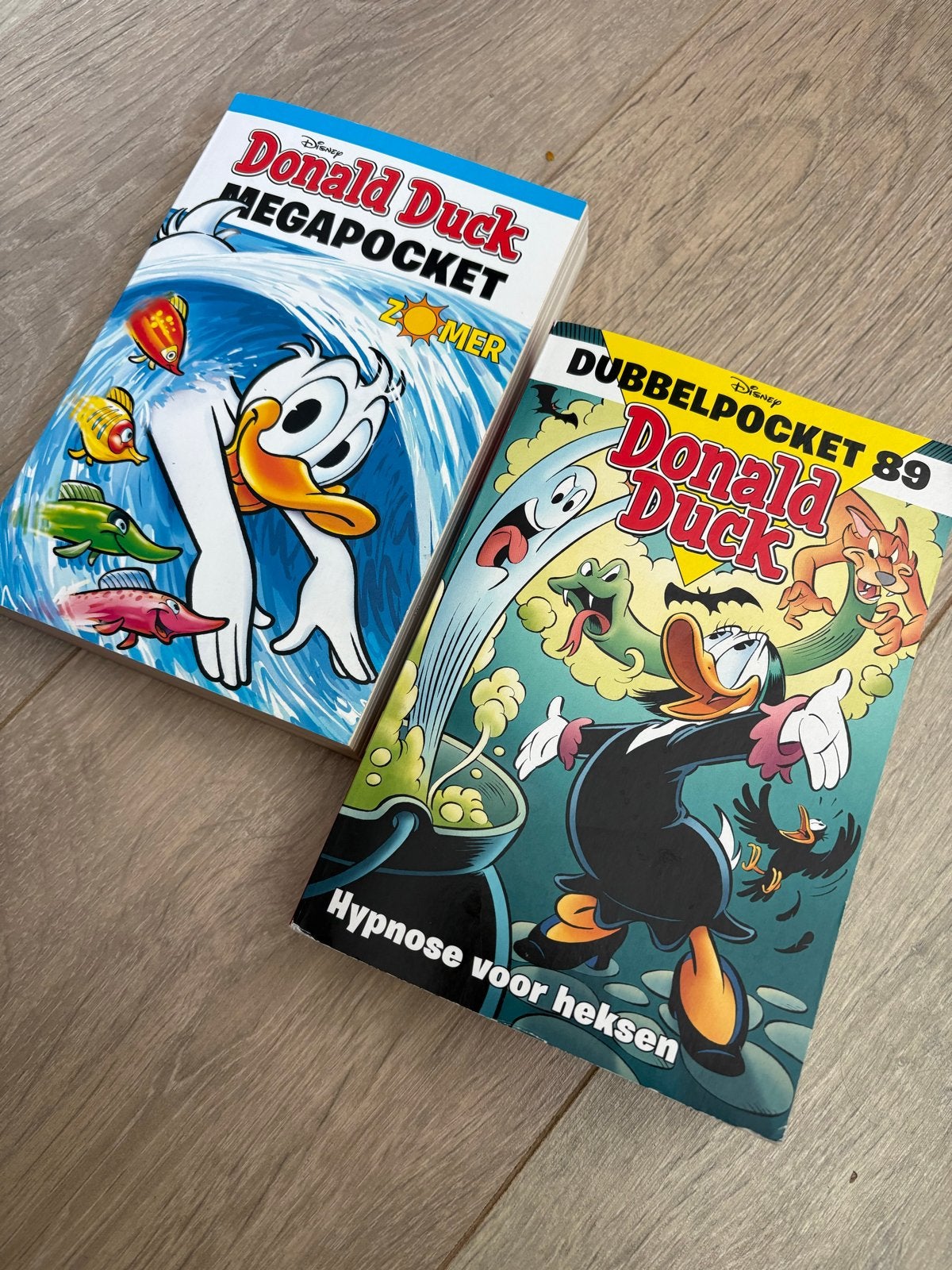 Donald Duck Megapocket Zomer & Dubbelpocket 89, Meerdere stripboeken, Ophalen of Verzenden, Zo goed als nieuw