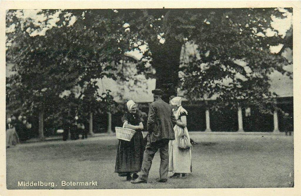 701-401-039 Middelburg Botermarkt, Verzenden, Voor 1920, Zeeland