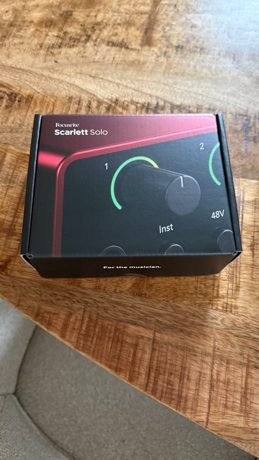 Focusrite Scarlett Solo 3rd Gen Audio Interface, Muziek en Instrumenten, Ophalen of Verzenden, Nieuw