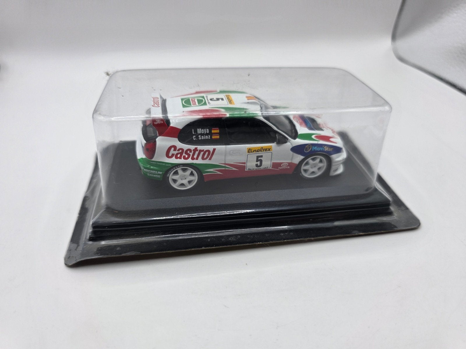 Toyota corolla rallye de montecarlo 1998, Hobby en Vrije tijd, Modelauto's | 1:43, Ophalen of Verzenden, Zo goed als nieuw, Auto