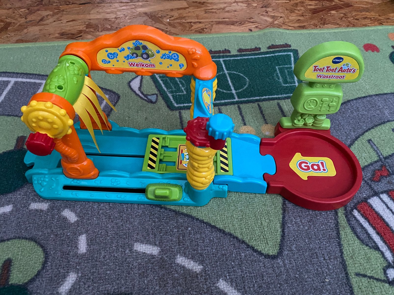 Vtech Toet Toet Auto’s Wasstraat, Ophalen, Zo goed als nieuw, 2 tot 4 jaar