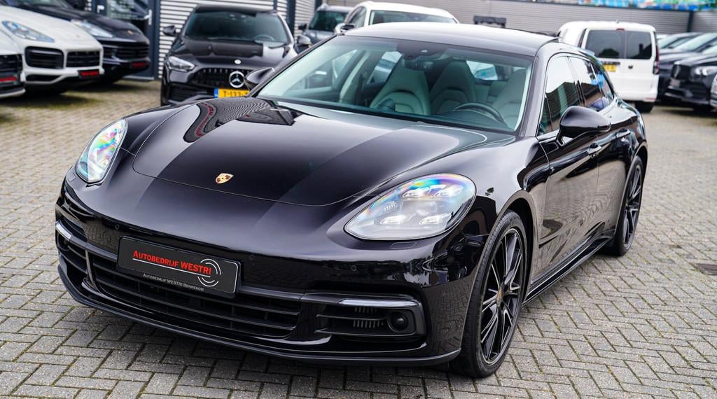Porsche Panamera Sport Turismo 2.9 4 E-Hybrid | Sport Chrono, Automaat, 14 kWh, 38 km/l, Zwart