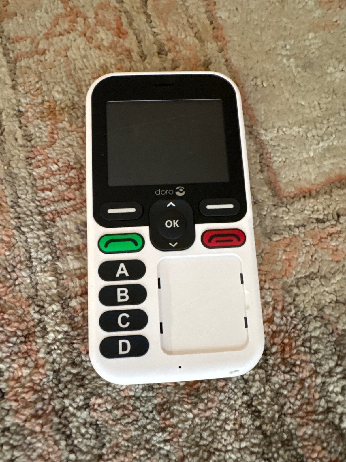 Zo goed als nieuwe Doro seniorentelefoon, Geen camera, Ophalen of Verzenden, Zo goed als nieuw, Klassiek of Candybar