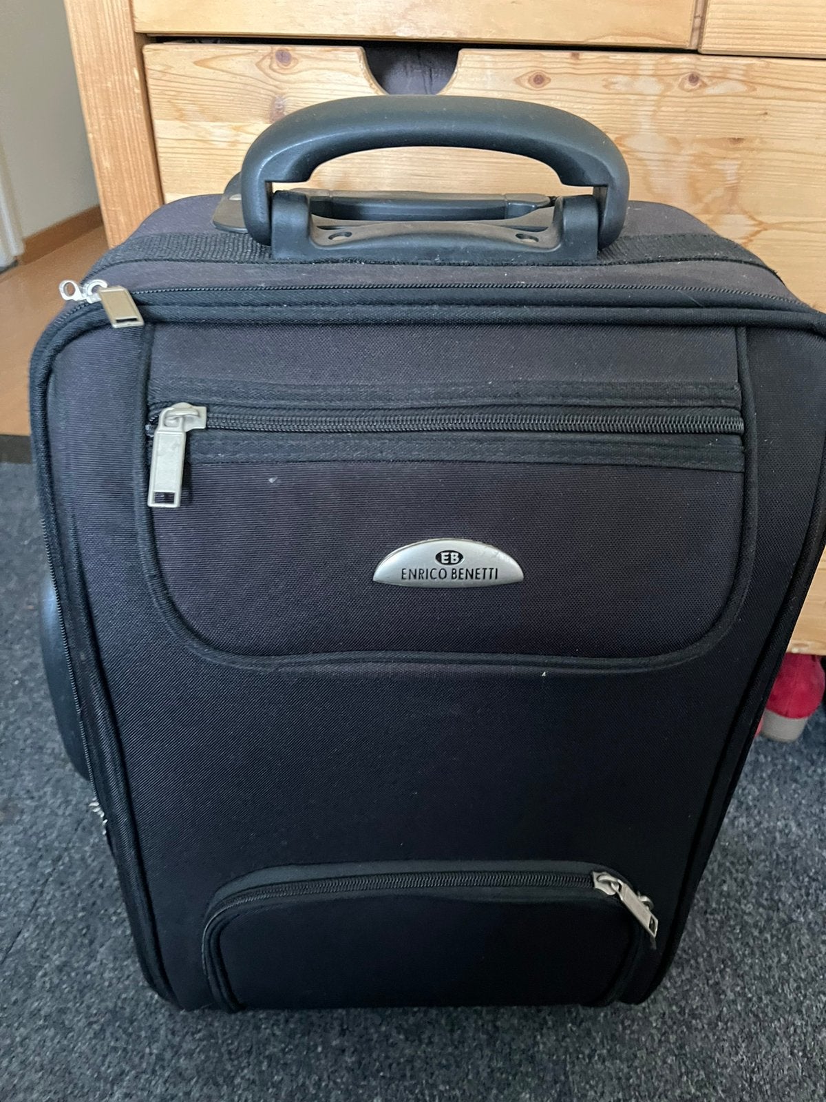 Enrico Benetti handbagage koffer met wieltjes, Ophalen, 40 tot 60 cm, 30 cm of meer, Gebruikt