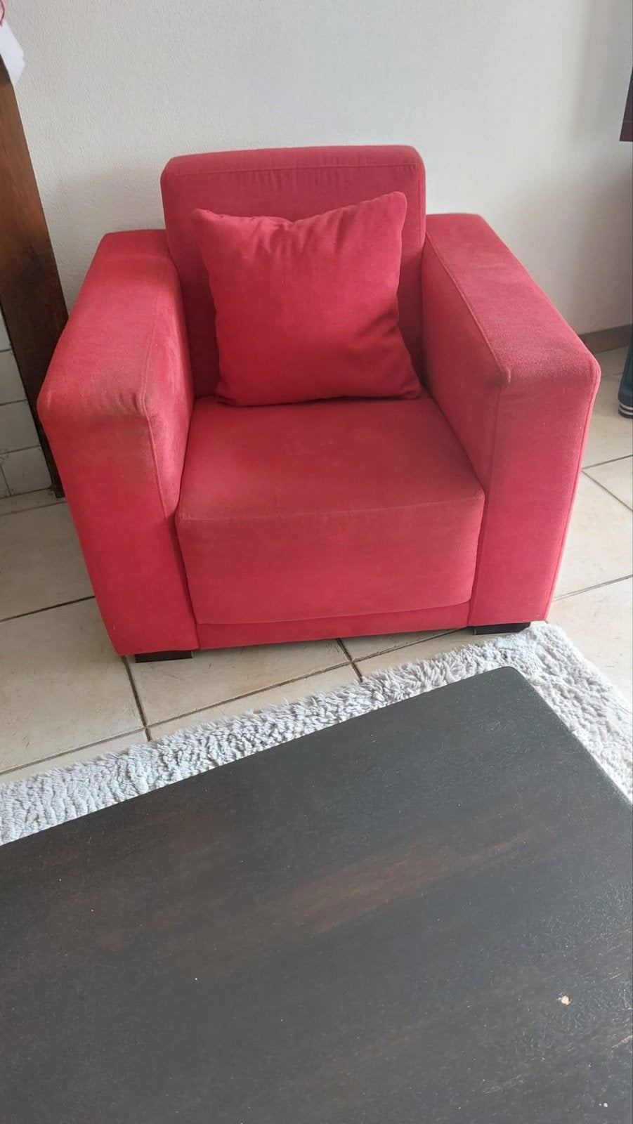 Gratis!!  2 fauteuils, Ophalen, Gebruikt, Stof, 75 tot 100 cm
