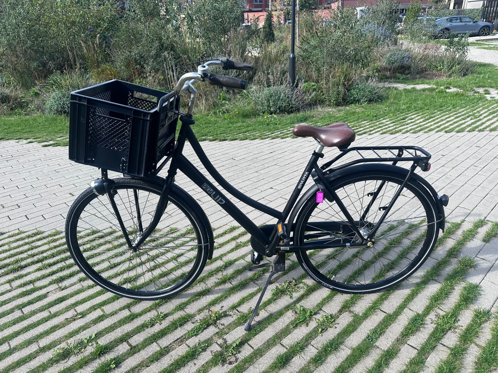 Sparta Pick-up N3 Transportfiets 28 inch zwart, Terugtraprem, Gebruikt, 47 tot 50 cm, Versnellingen