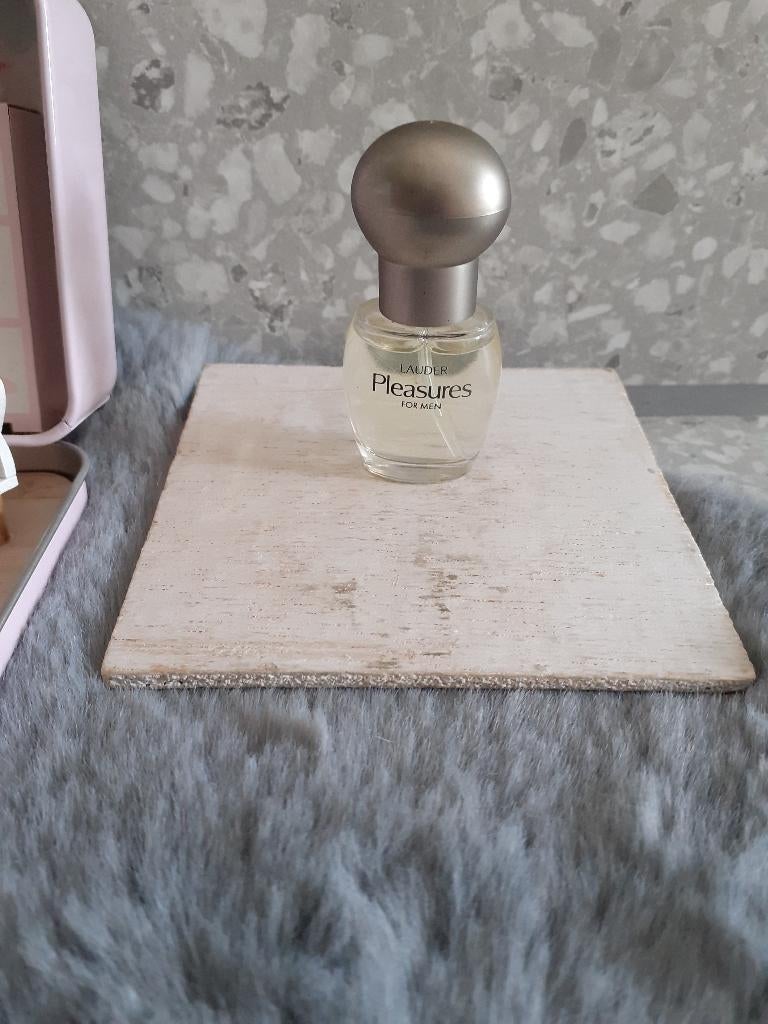 parfumminiatuur estee lauder pleasures, Ophalen, Zo goed als nieuw, Miniatuur, Gevuld