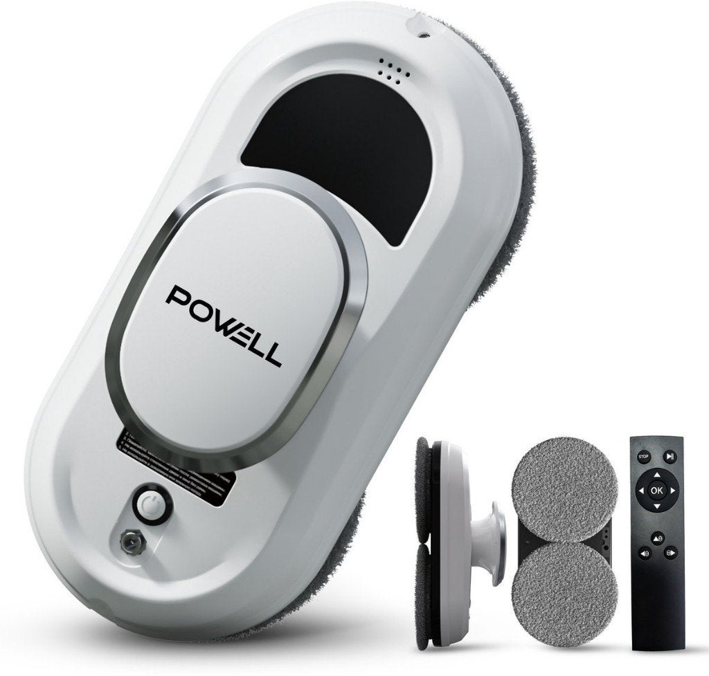 Powell RobotRamenwasser-Ruitenreiniger-Raamwisser-3000PA-Wi, Ophalen of Verzenden, Nieuw