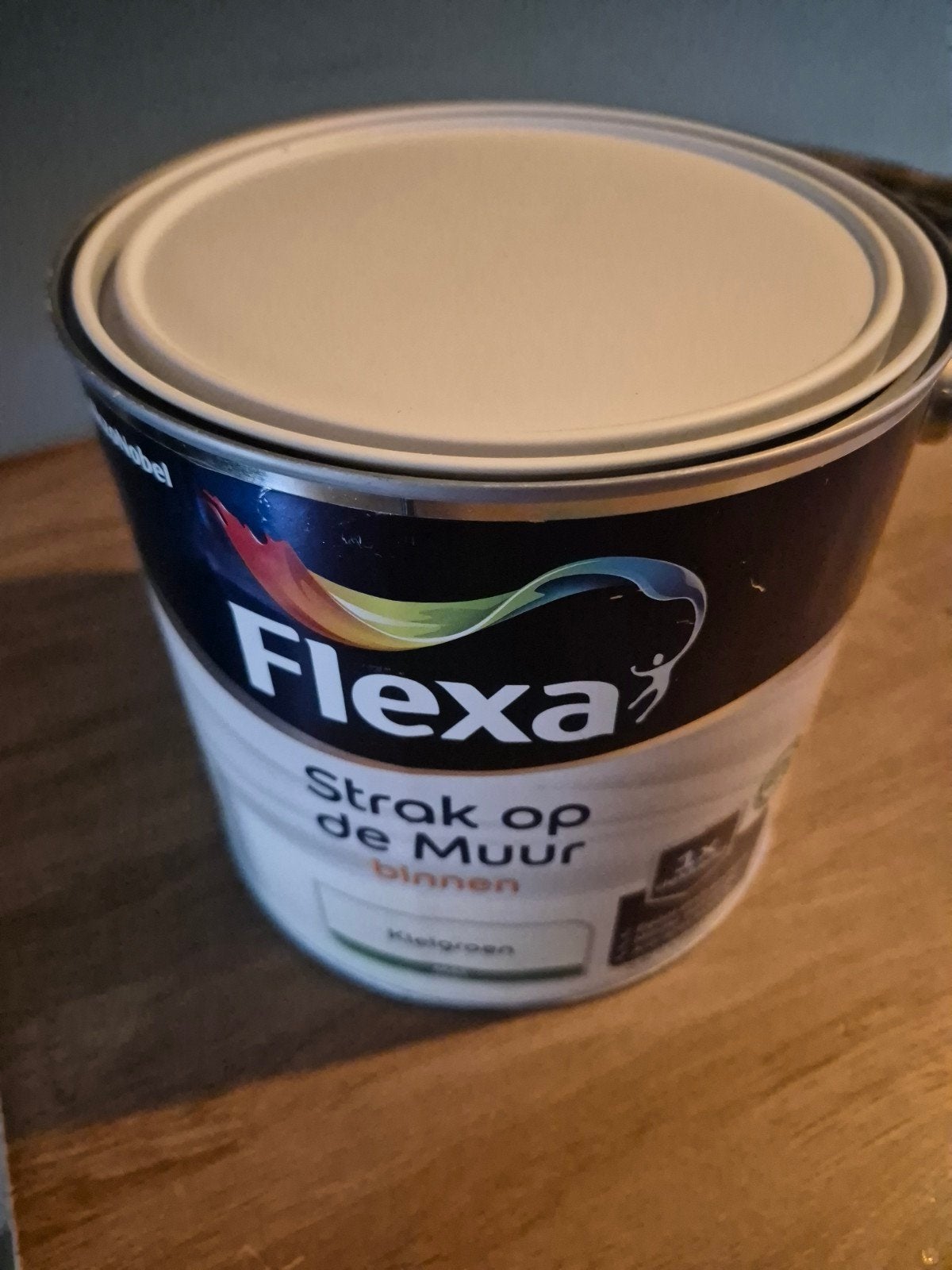 Flexa strak op de muur kleigroen 2,5L, Ophalen, Nieuw, Verf, Minder dan 5 liter
