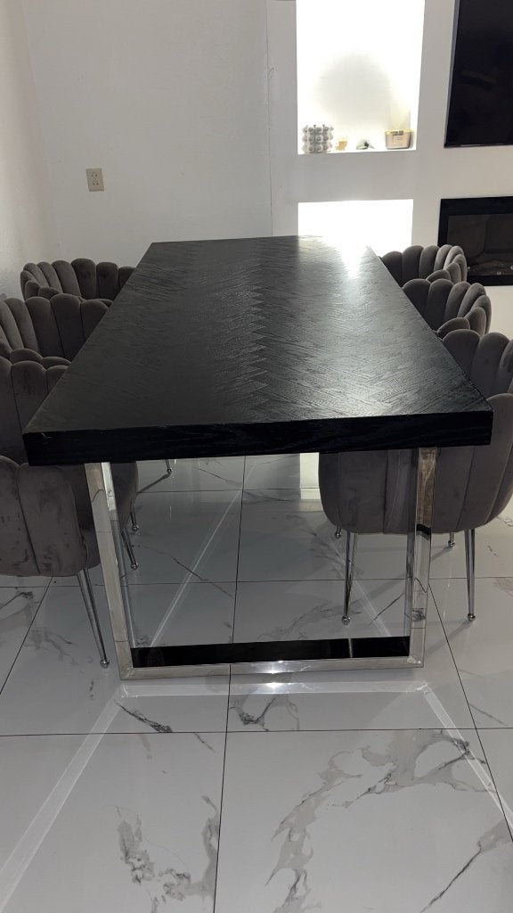 Prachtige complete eethoek, Ophalen, Overige materialen, 200 cm of meer, 50 tot 100 cm