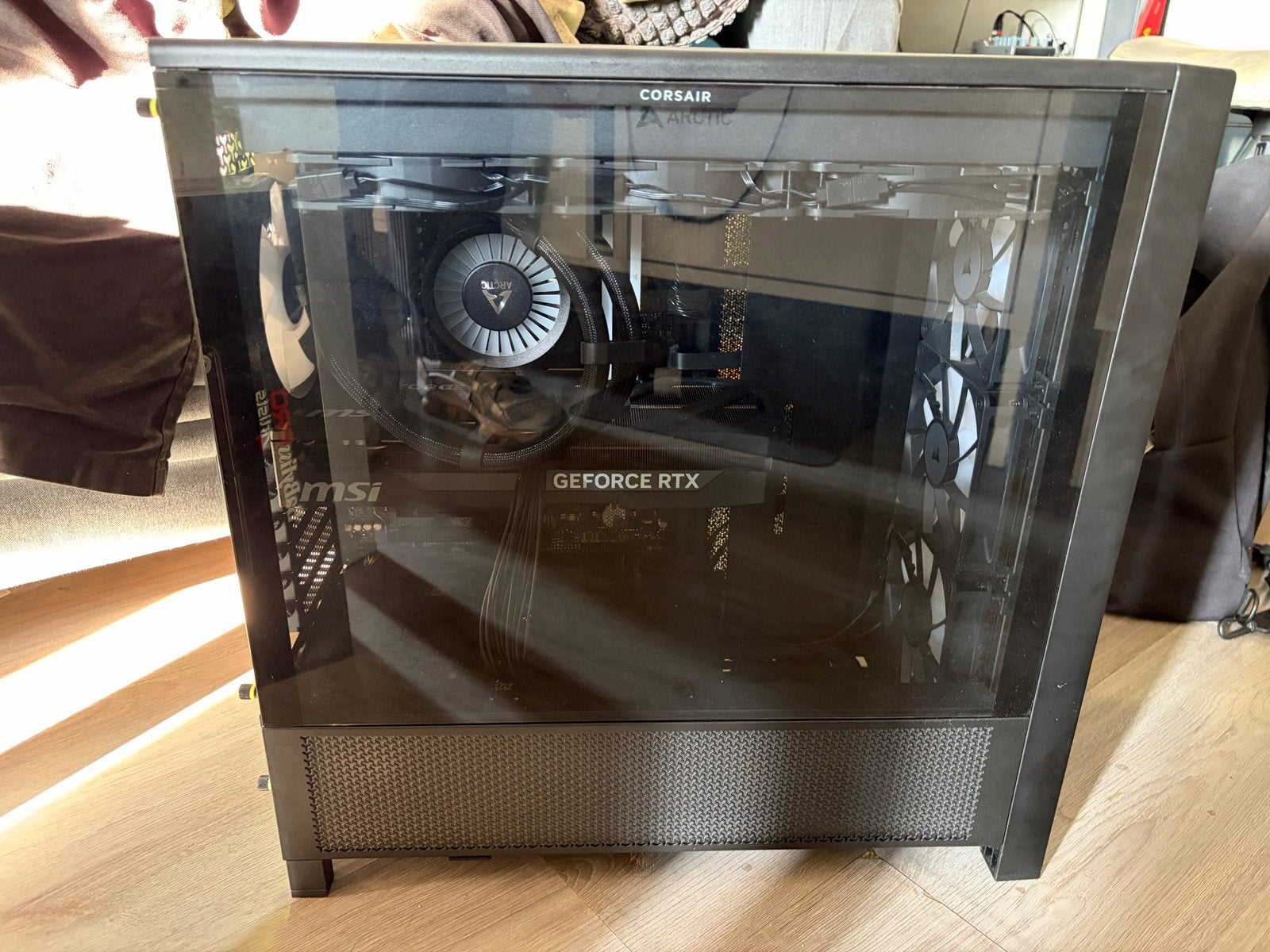 Gaming PC: Ryzen 9 9950x, RTX 5080, 32GB RAM, Ophalen, 32 GB, Nieuw, Gaming