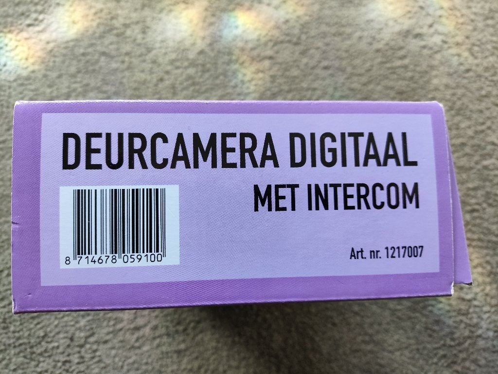 Deurcamera, Ophalen of Verzenden, Ingebouwde camera, Nieuw, Draadloos